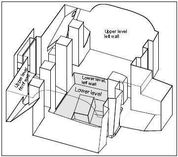 TMP diagram of a burial chamber