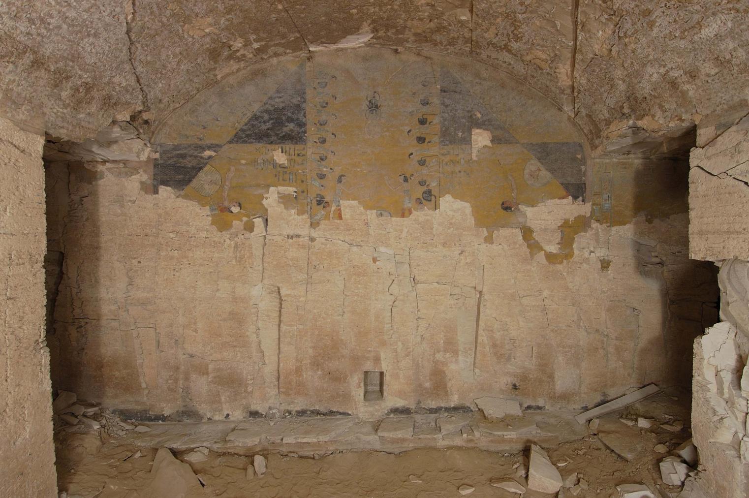 KV 11: Burial Chamber J:  right wall