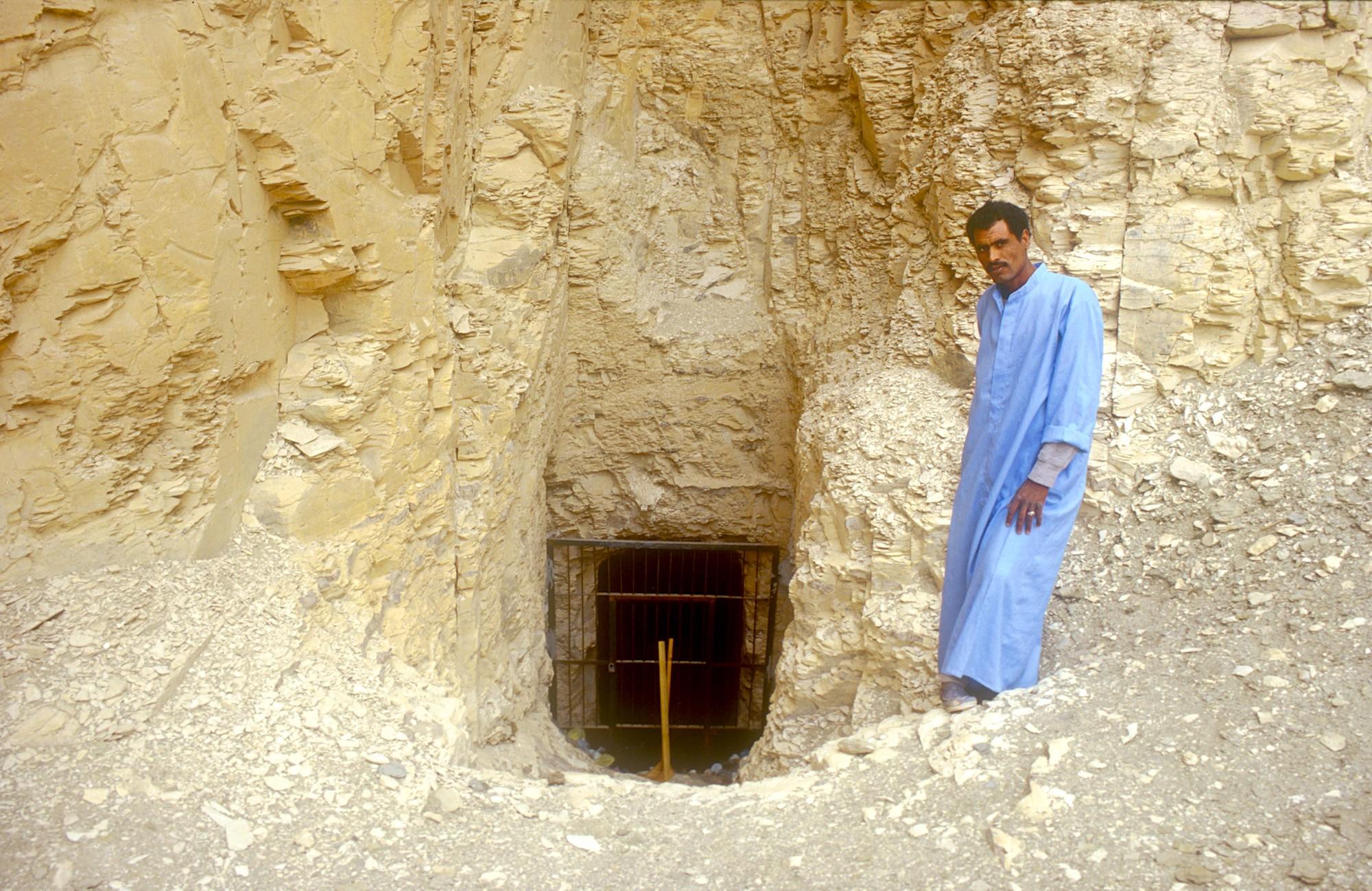 Tomb entrance of KV 20. 